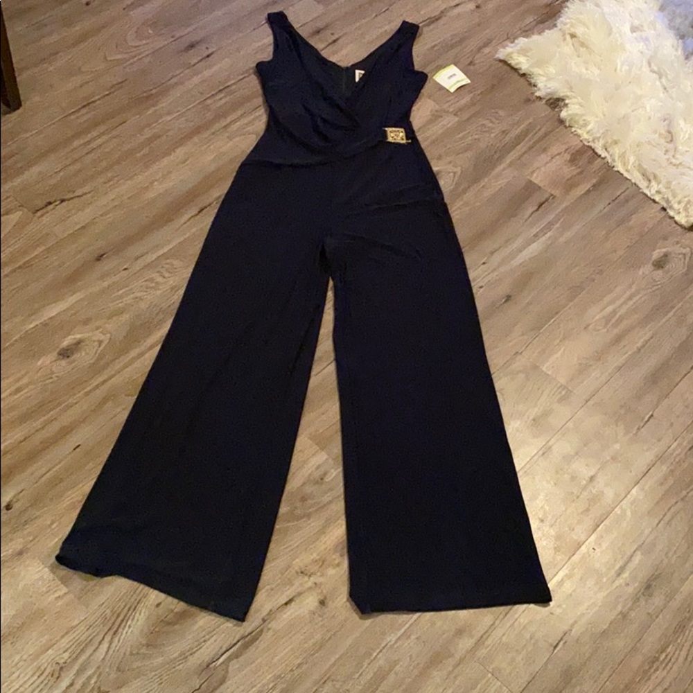 Anne Klein jumpsuit navy blue